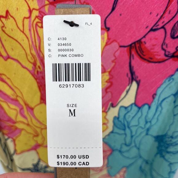 NWT CONDITIONS APPLY Stunning Ruffled Floral Maxi Dress M - Picture 8 of 14